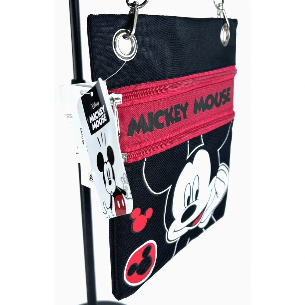 NEW Disney Mickey Mouse Crossbody Bag Handbag Mickey Travel Purse Wallet w/ Tags